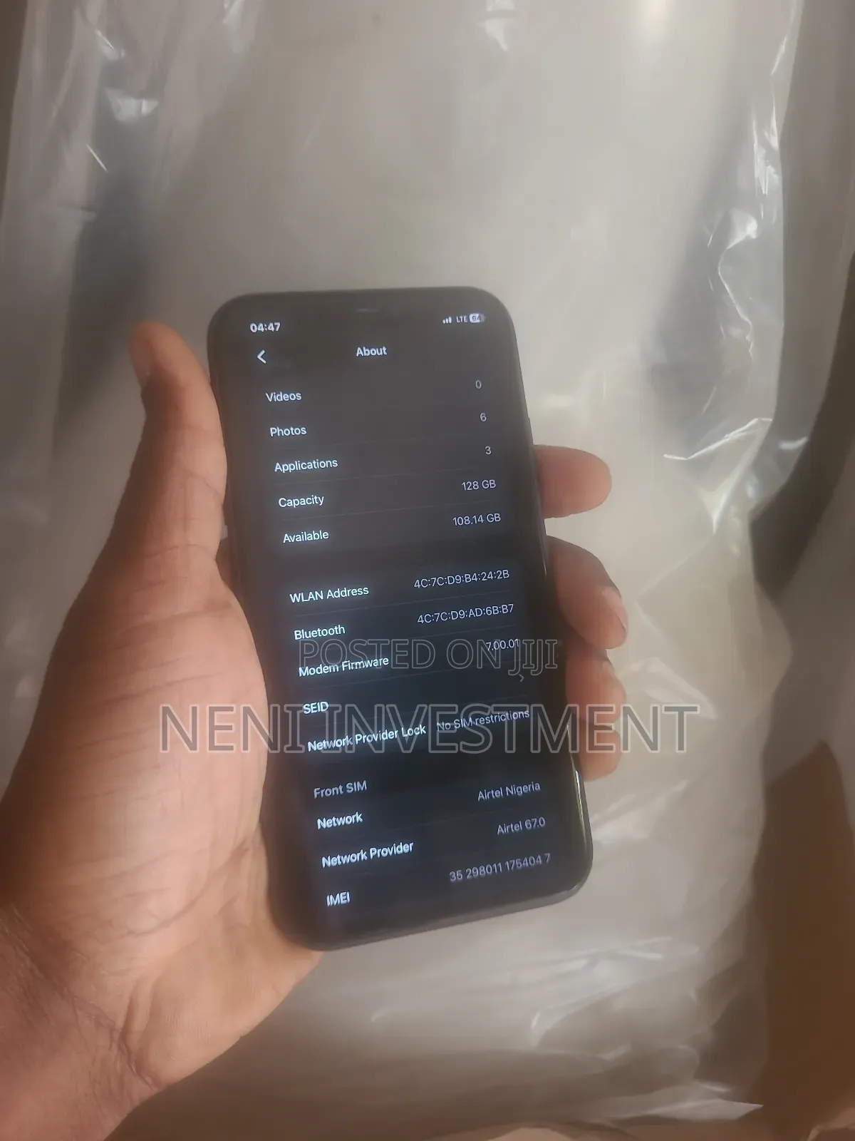 Apple iPhone 11 128 GB Black