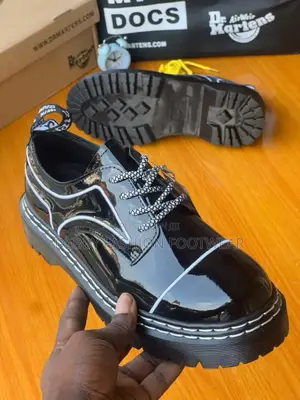 Doc Martens Luxury Glossy Derby Shoes