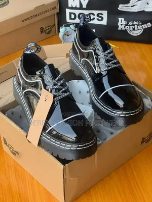 Doc Martens Luxury Glossy Derby Shoes