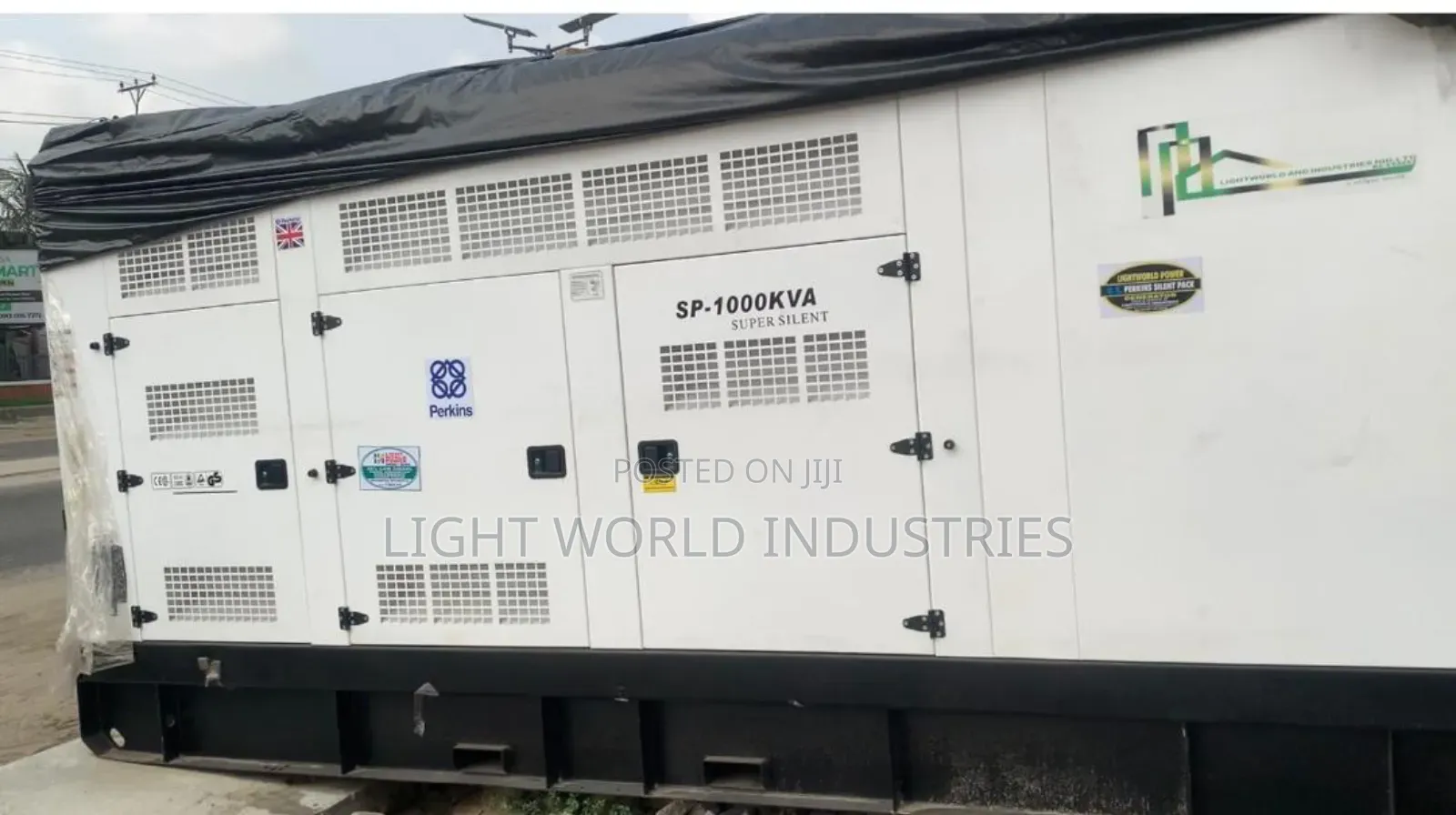 1000kva Perkins Sound Proof Generator