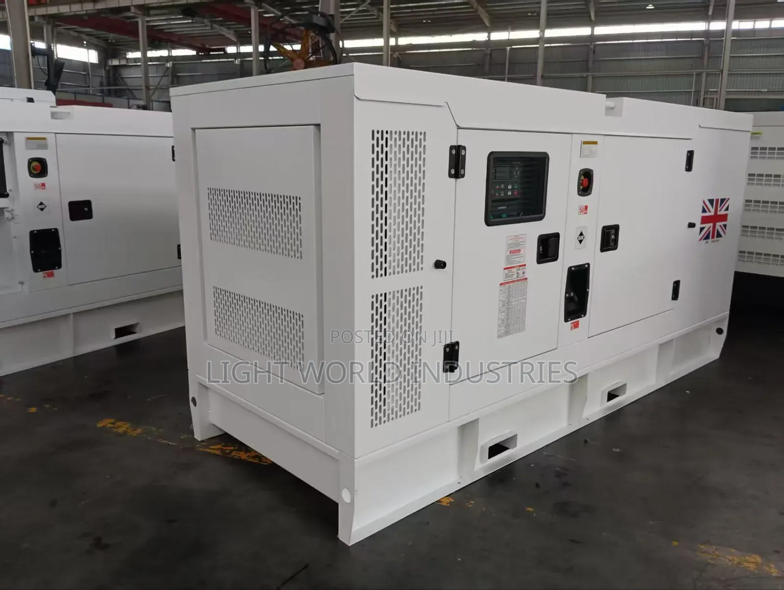 100kva Perkins Sound Proof Generator - Light world industries Price: ₦ ...