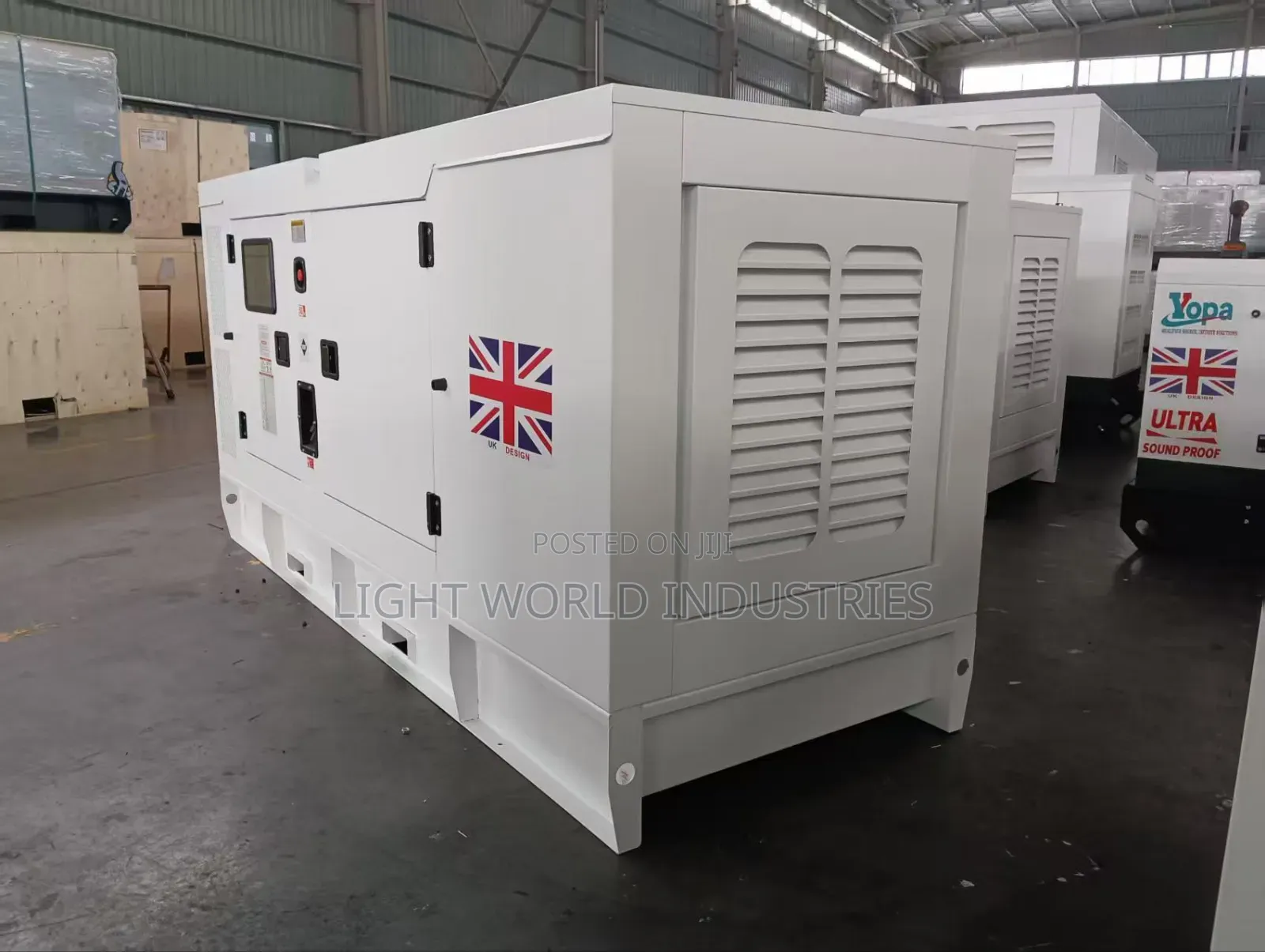 100kva Perkins Sound Proof Generator - Light world industries Price: ₦ ...