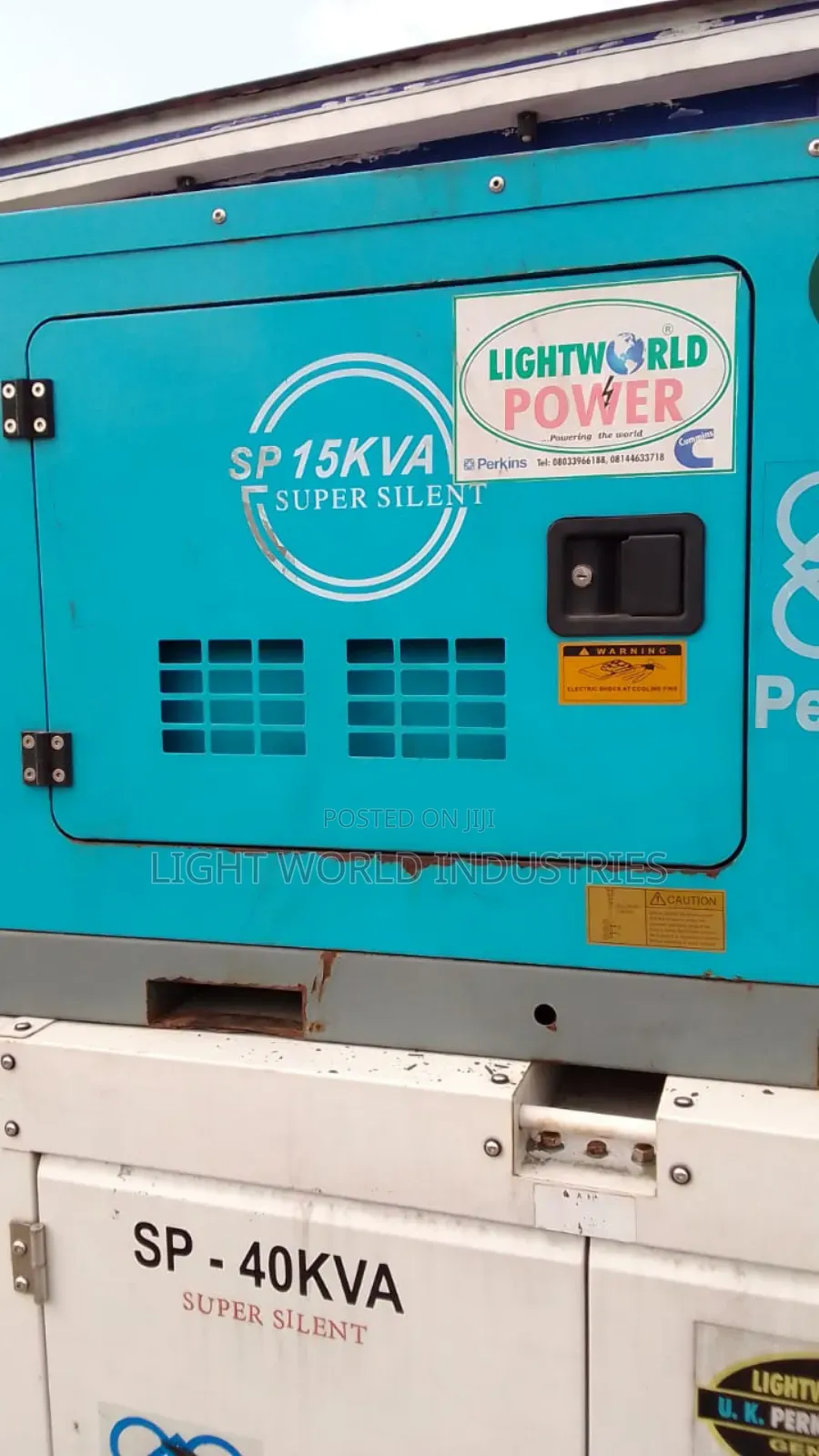 15kva Perkins Sound Proof Generator