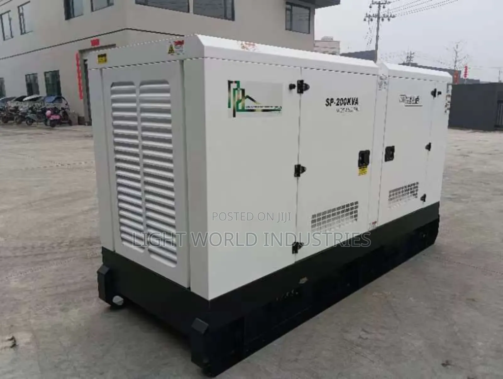 200kva Perkins Sound Proof Generator