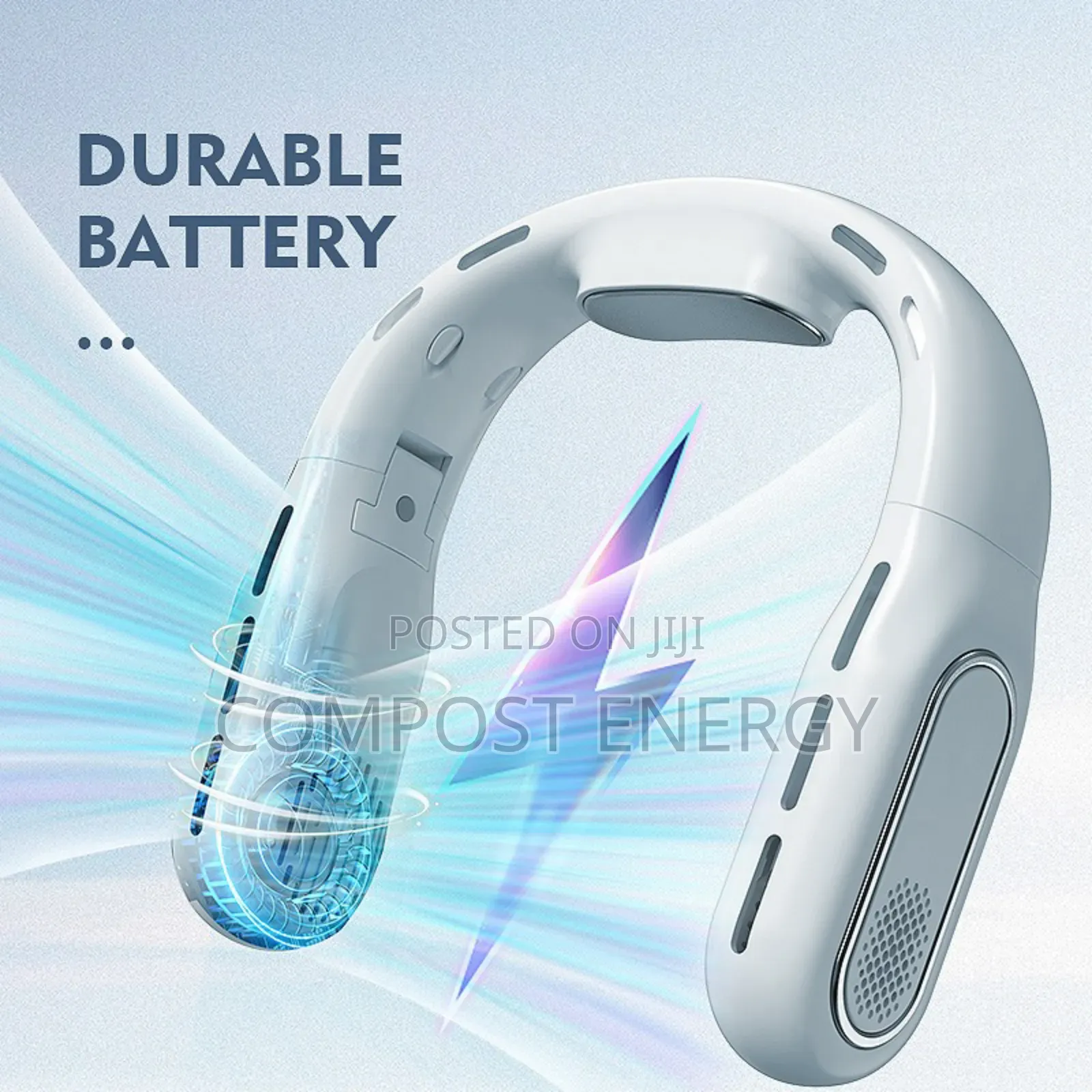 Quality/Foldable/ Bladeless Neck Fan With Condenser Plate