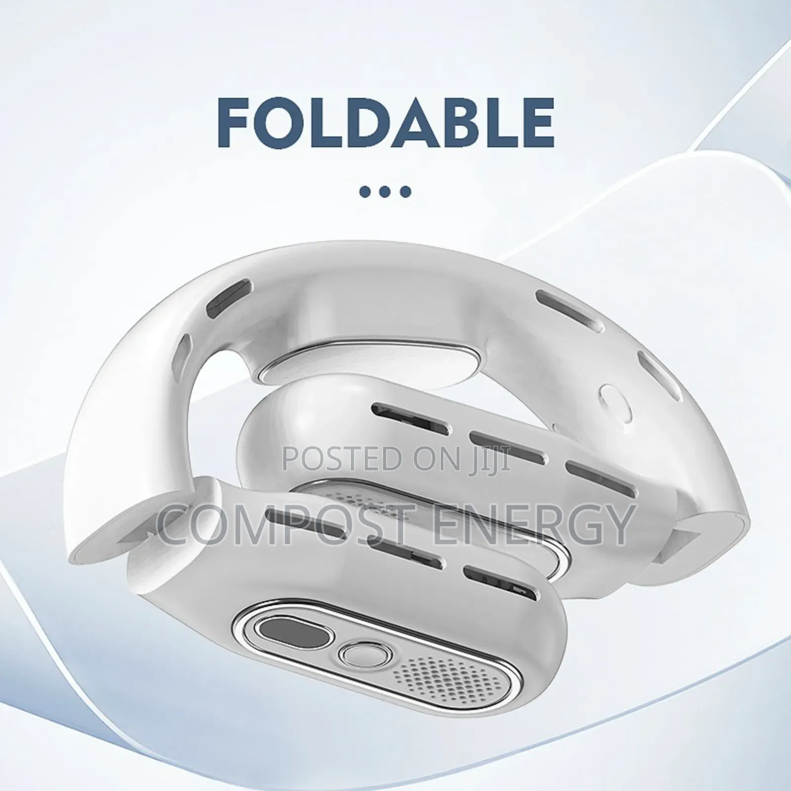 Quality/Foldable/ Bladeless Neck Fan With Condenser Plate