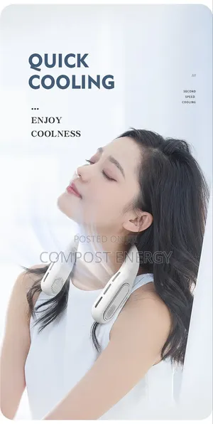 Quality/Foldable/ Bladeless Neck Fan With Condenser Plate