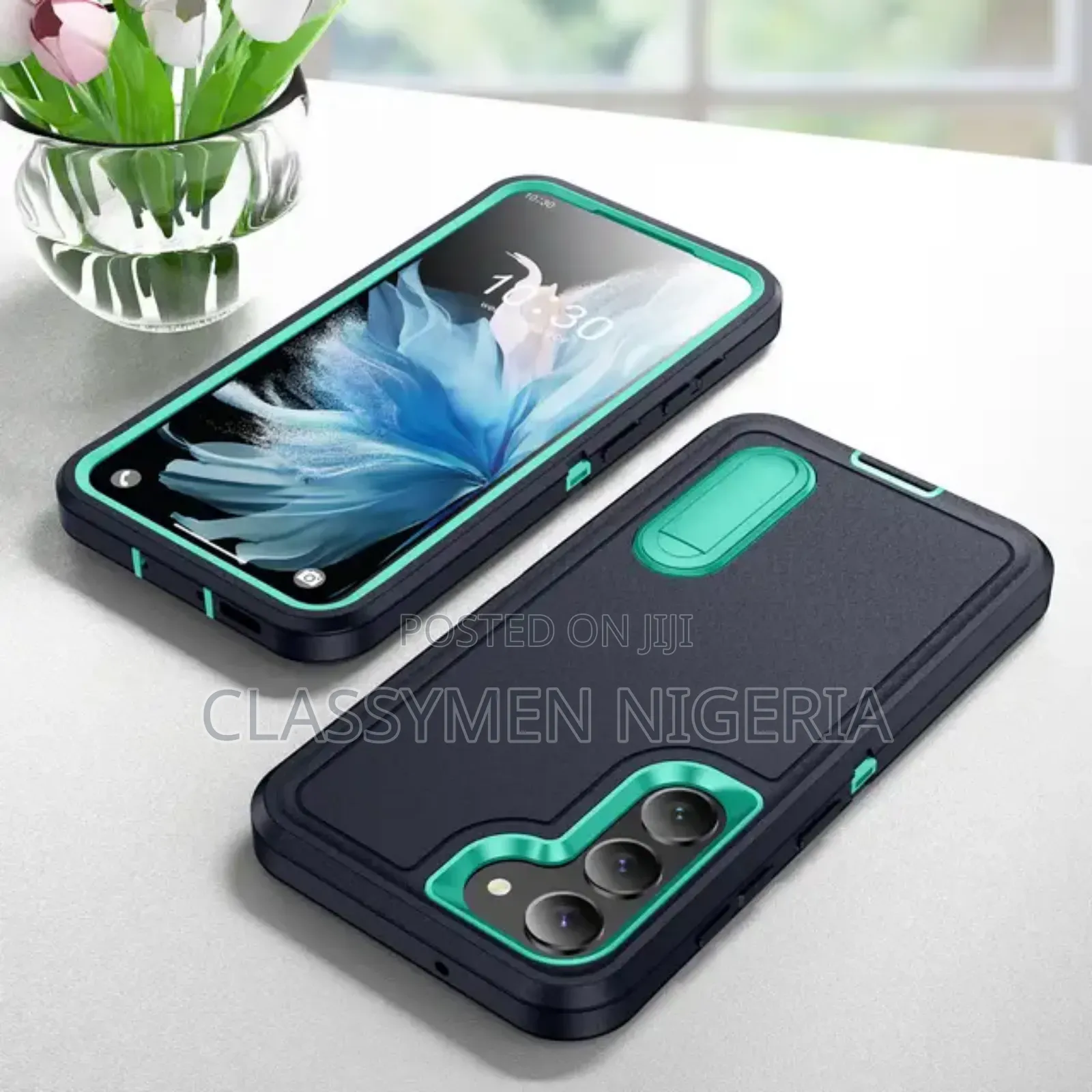 Samsung S22 Plus 360 Shockproof Case + Stand