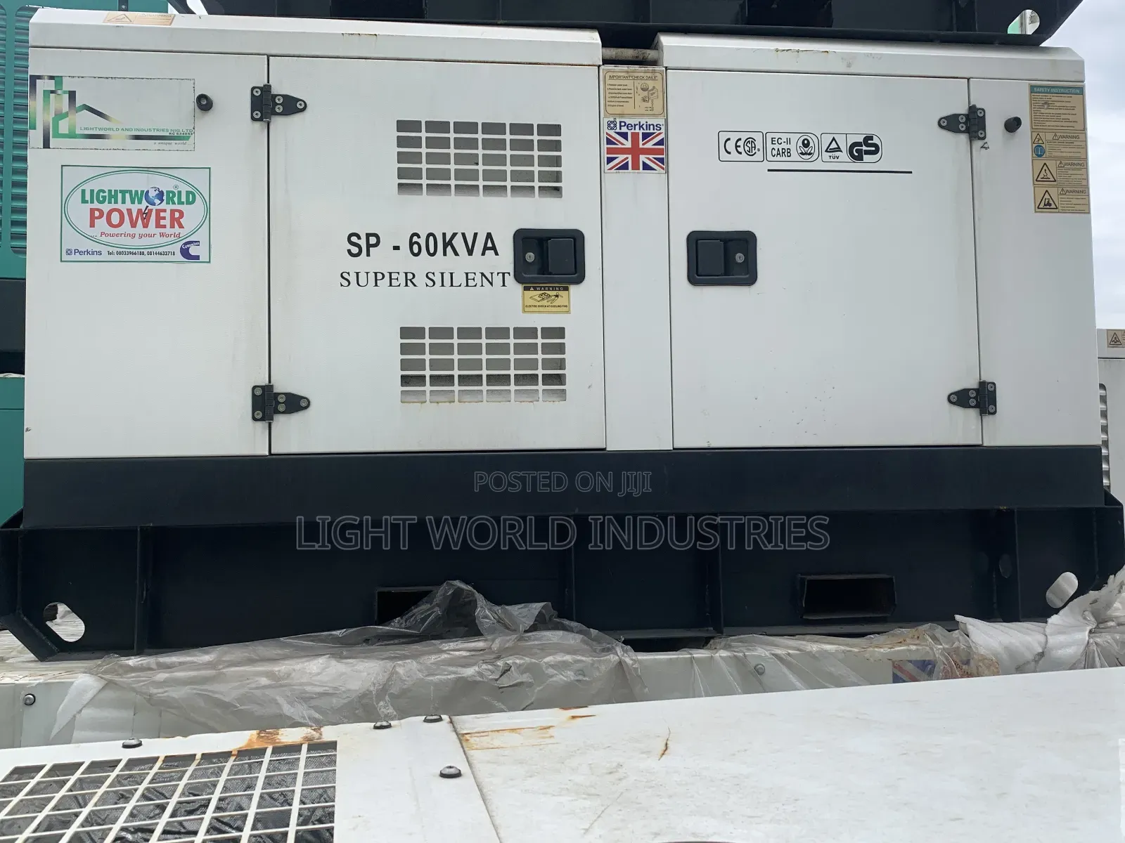 60kva Perkins Sound Proof Generator