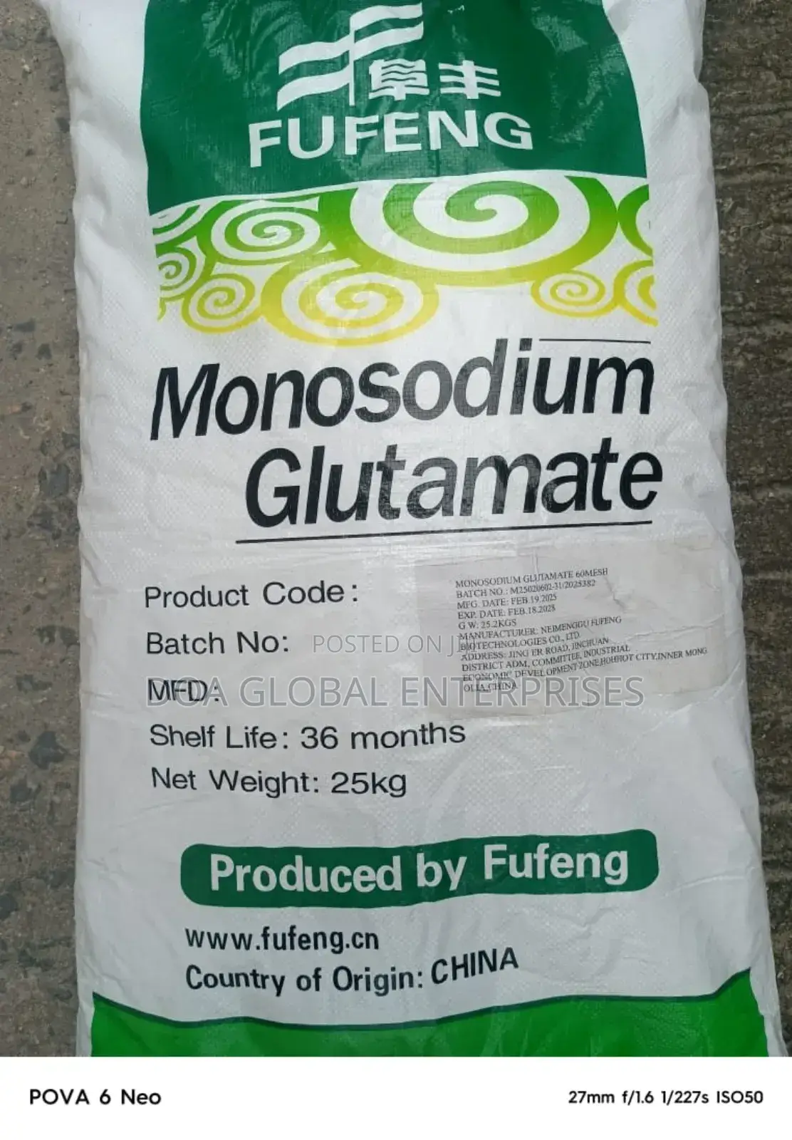 Monosodium Glutamate