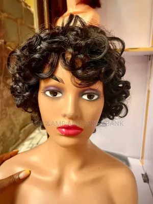 Omotola Bounce Human Hair Wig