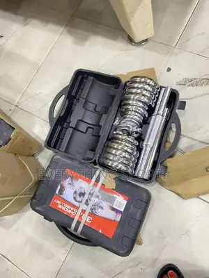 Premium Chrome Box Dumbell