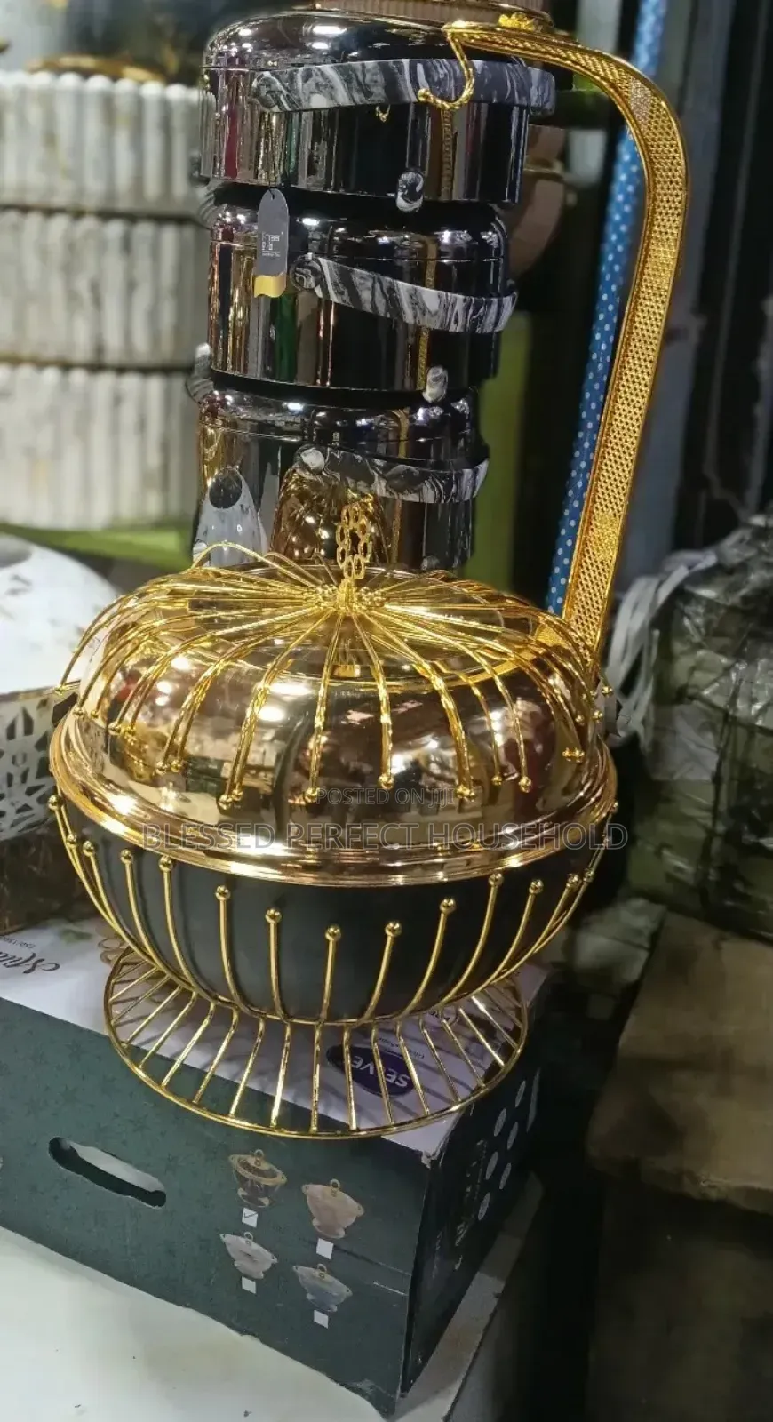 Qulity Golden Sheving Dish
