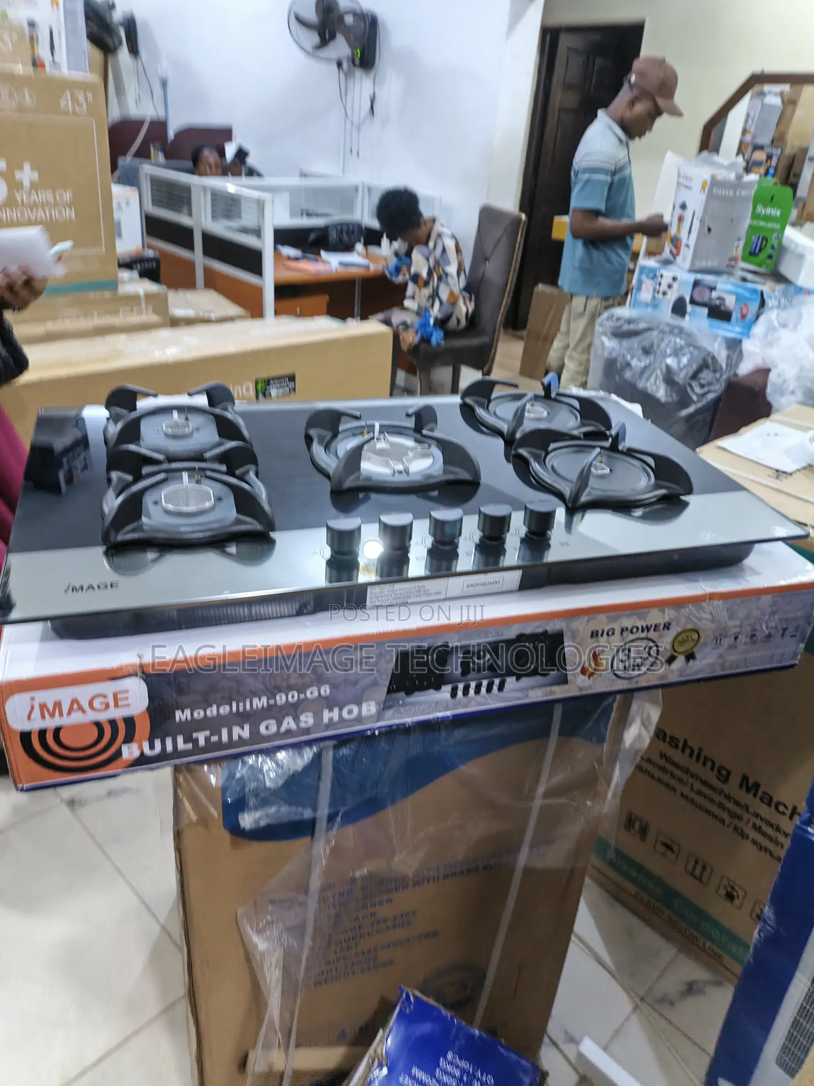 Five Burner Hob Im-90-G6 Design View