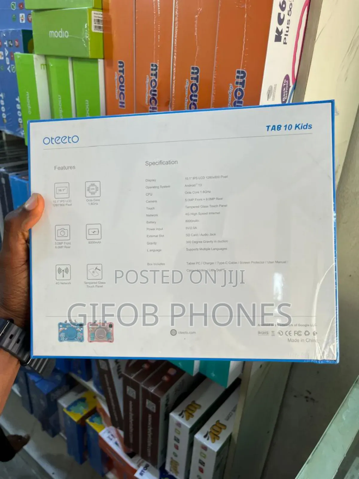 New Oteeto TAB 10 Kids 128 GB