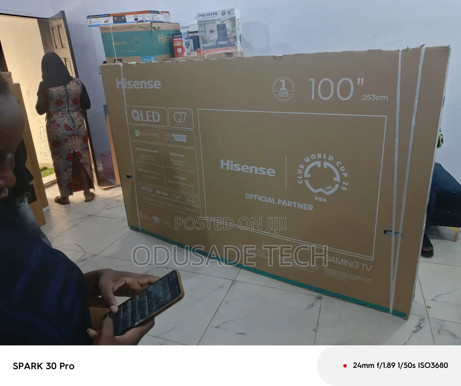Hisense 100 Inch Qled Tv Ready