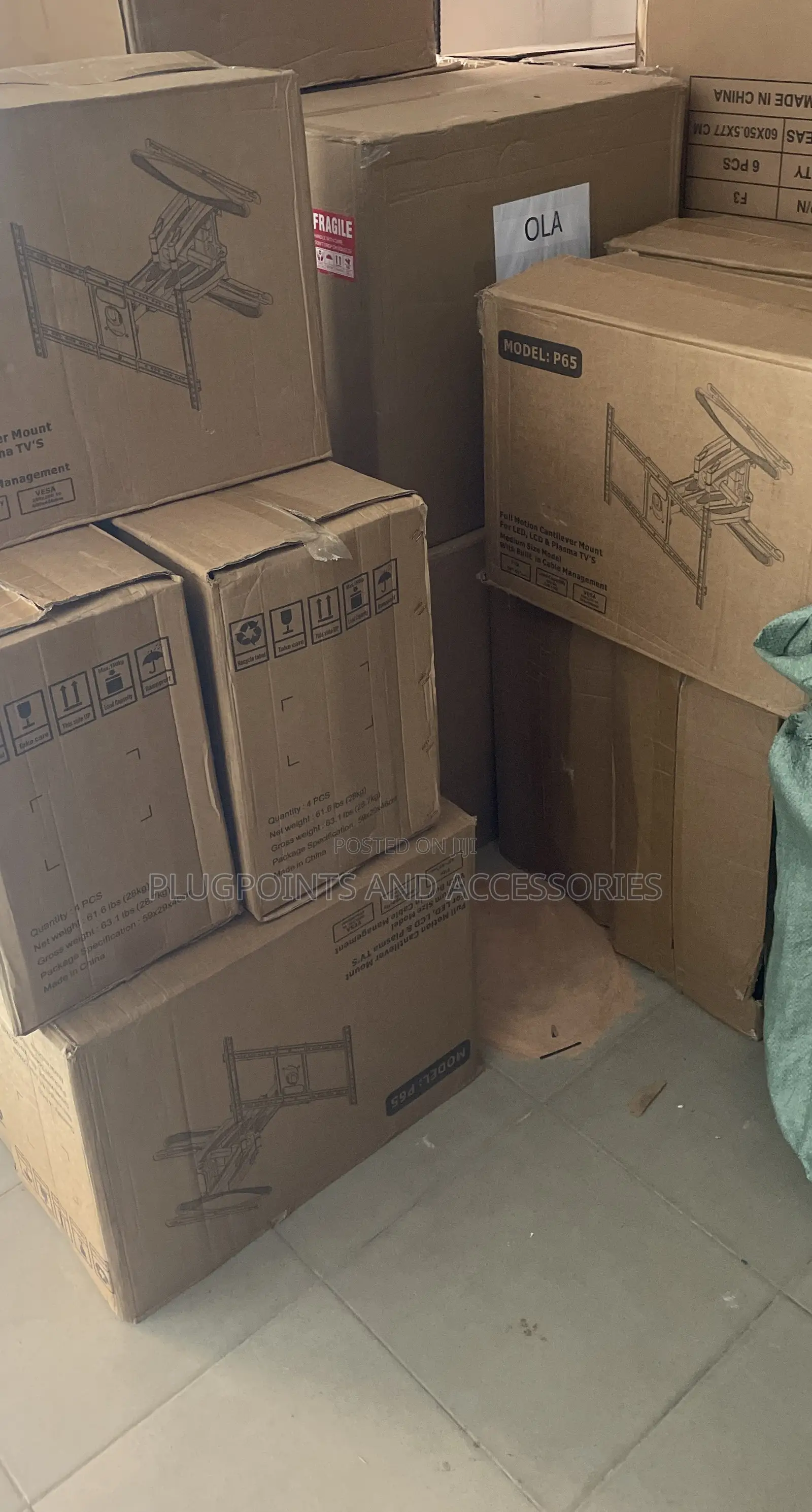 55 - 85” Adjustable TV Wall Bracket