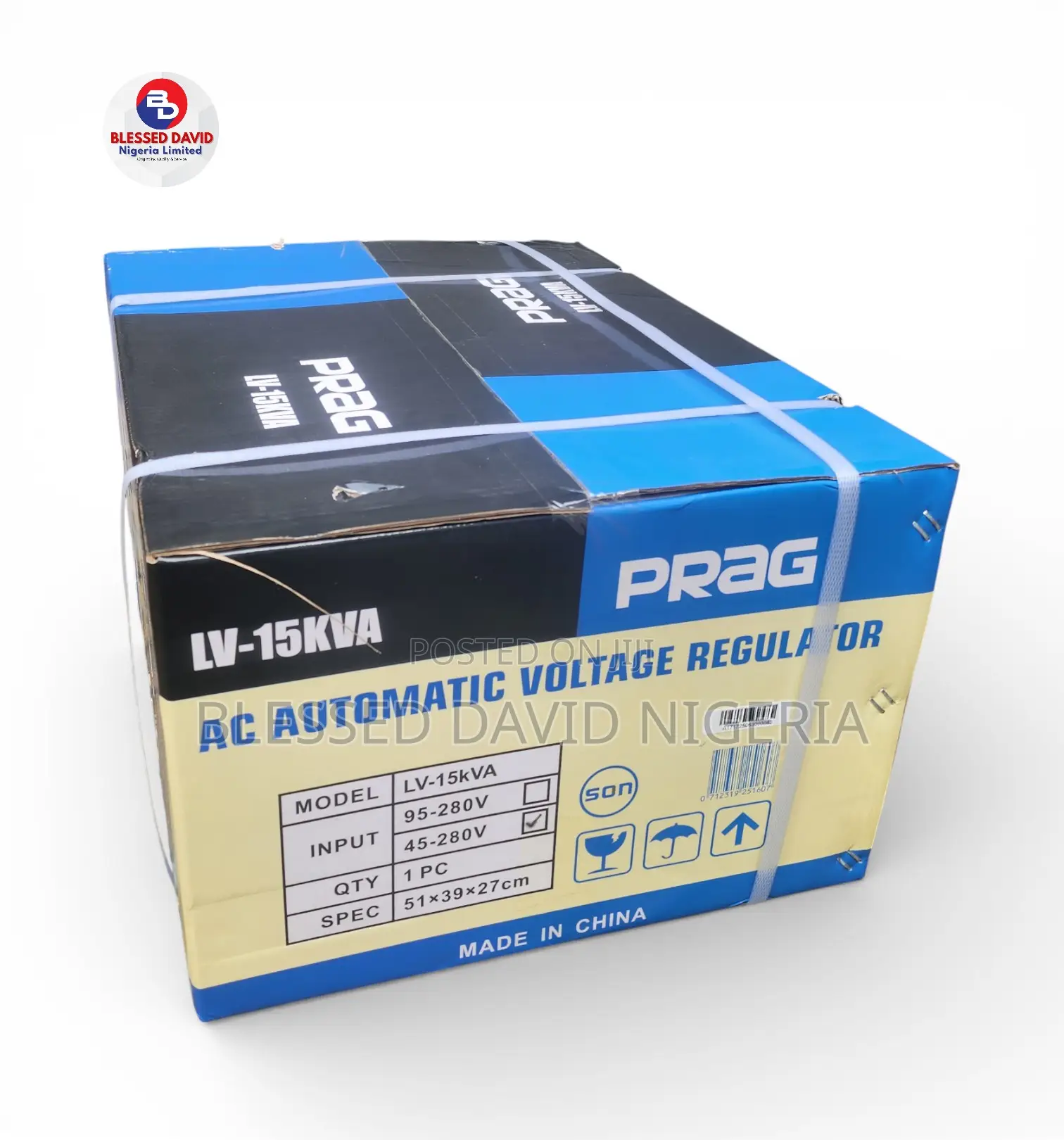 15kva Prag Relay Automatic Voltage Stabilizer (45-280v)
