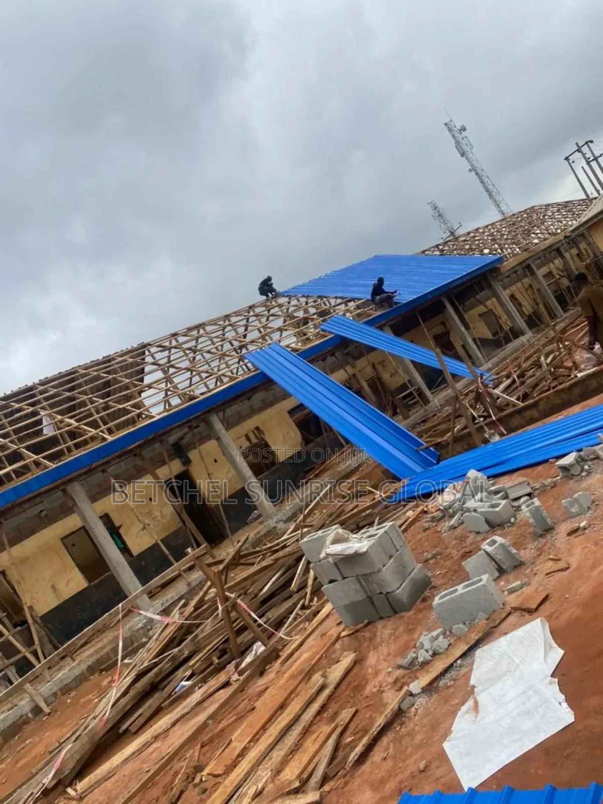 Blue Color Design Available Long Span