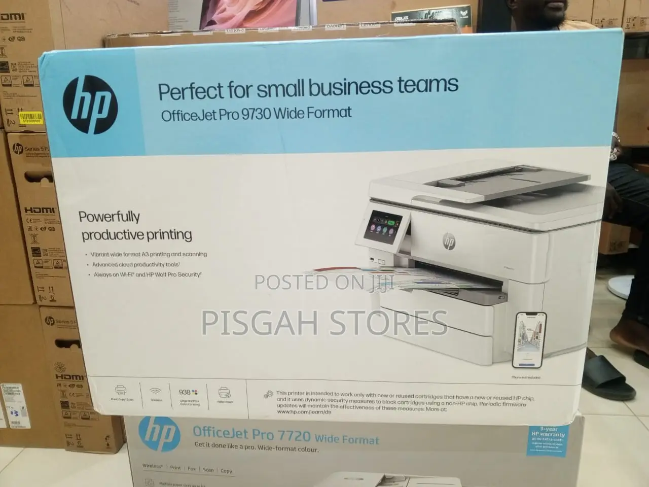 Hp Officejet Pro 9730 Wide Format Aio Printer (537p5c)