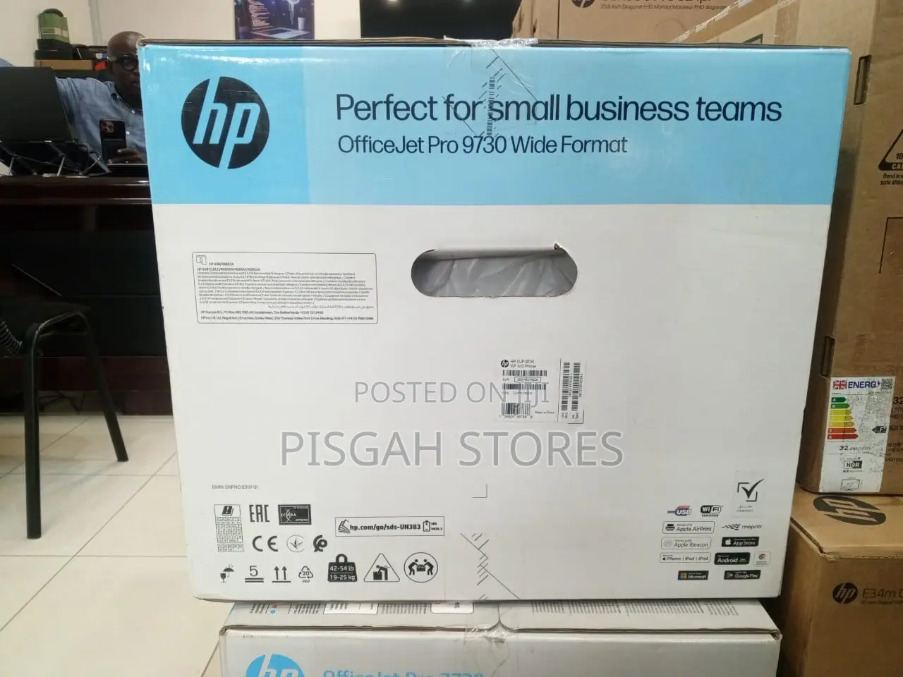 Hp Officejet Pro 9730 Wide Format Aio Printer (537p5c)