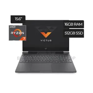 New Laptop HP Victus 15 16GB AMD Ryzen 7 SSD 512GB