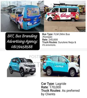 BRT Bus Branding Advertising Agency
