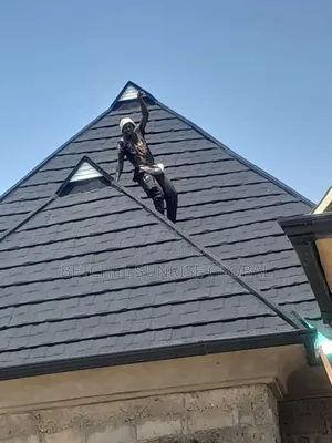 Black Shingles Design Roofing Sheet Available and PVC Black