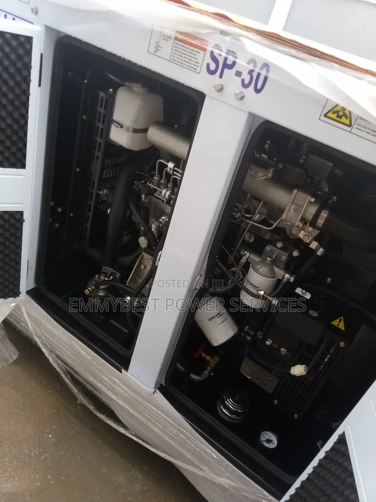 30kva New Perkins Soundproof Generator