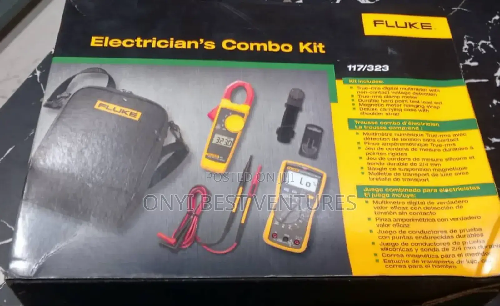Fluke 117/323 Electrician's Combo Kit