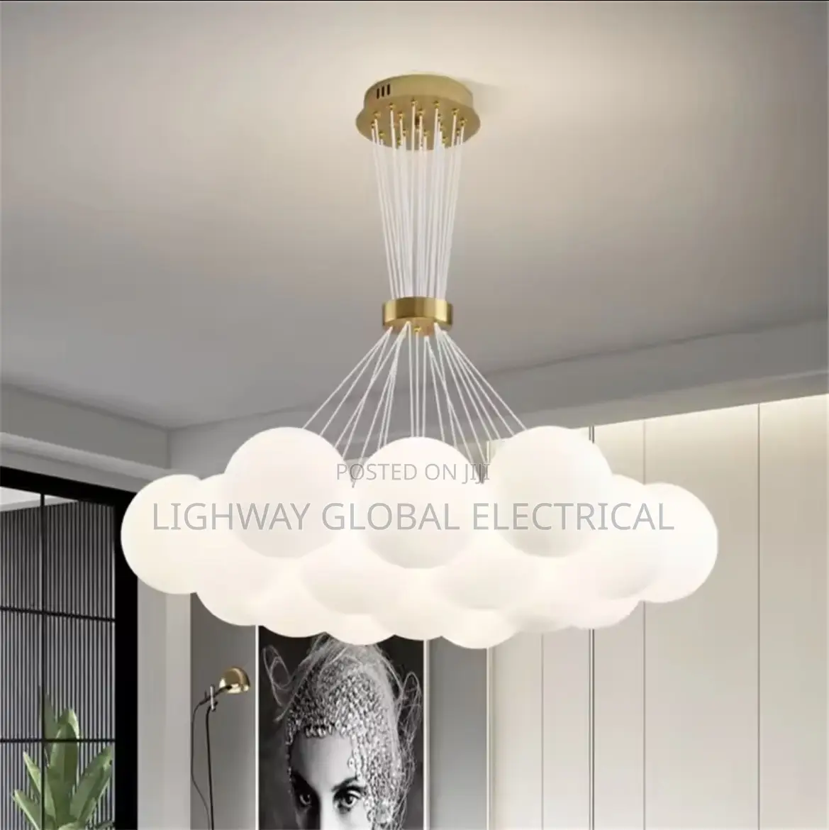 Fairy Creative Modern Ball Nordic Chandelier