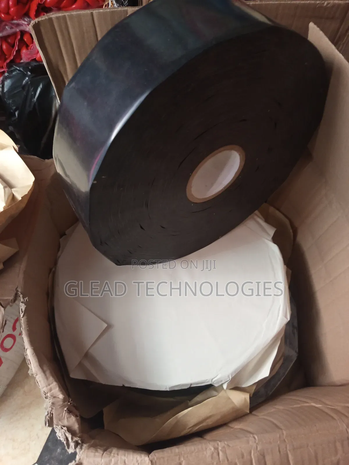 Black Pipe Wrap Tape