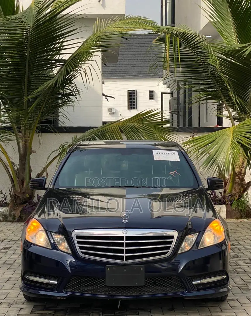 Mercedes-Benz E350 2013 Blue