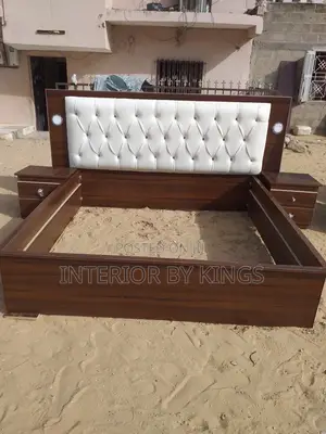 6 by 6 HDF Frame + 2bedside Can Be Made in Sizes and Colors of Ur Choi