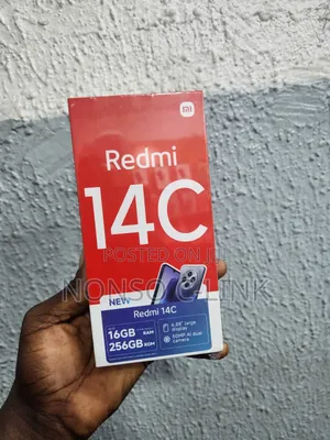 New Xiaomi Redmi 14C 256 GB Black