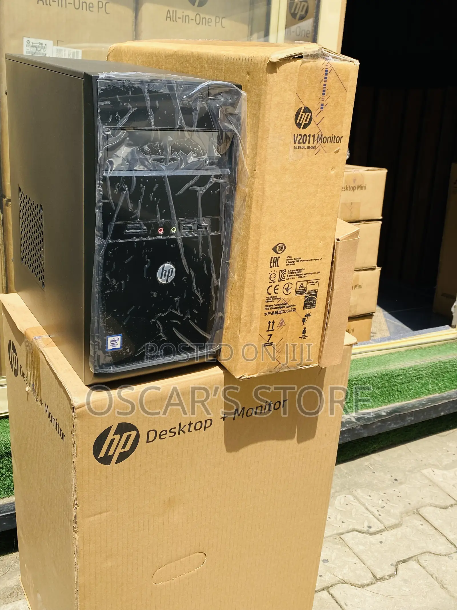 New Desktop Computer HP 4GB Intel Core I5 HDD 500GB