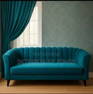 3seater Fabric Sofa Can Be Made in Colors of Your Choice