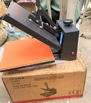Crown Heat Press Machine Size 38 by 38