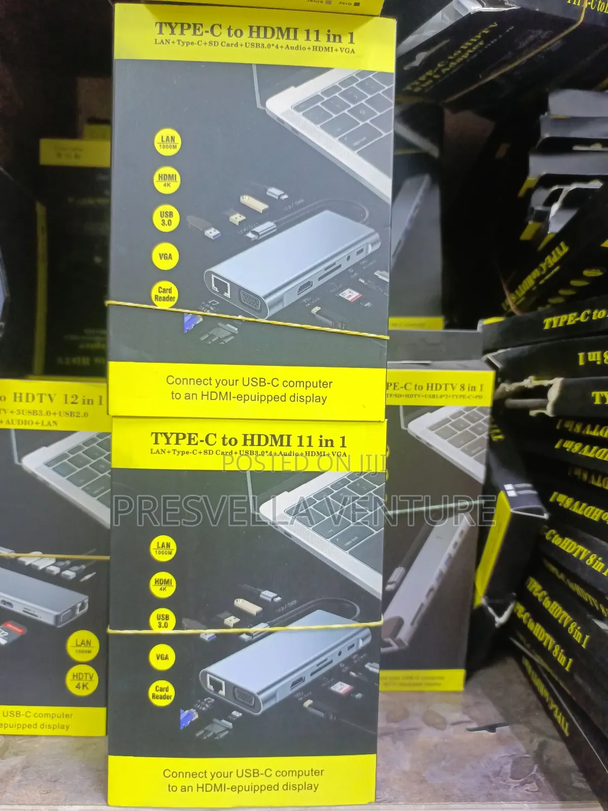 Type C to Hdmi 11 in 1