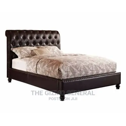 Bonded Leather Upholstered Bed