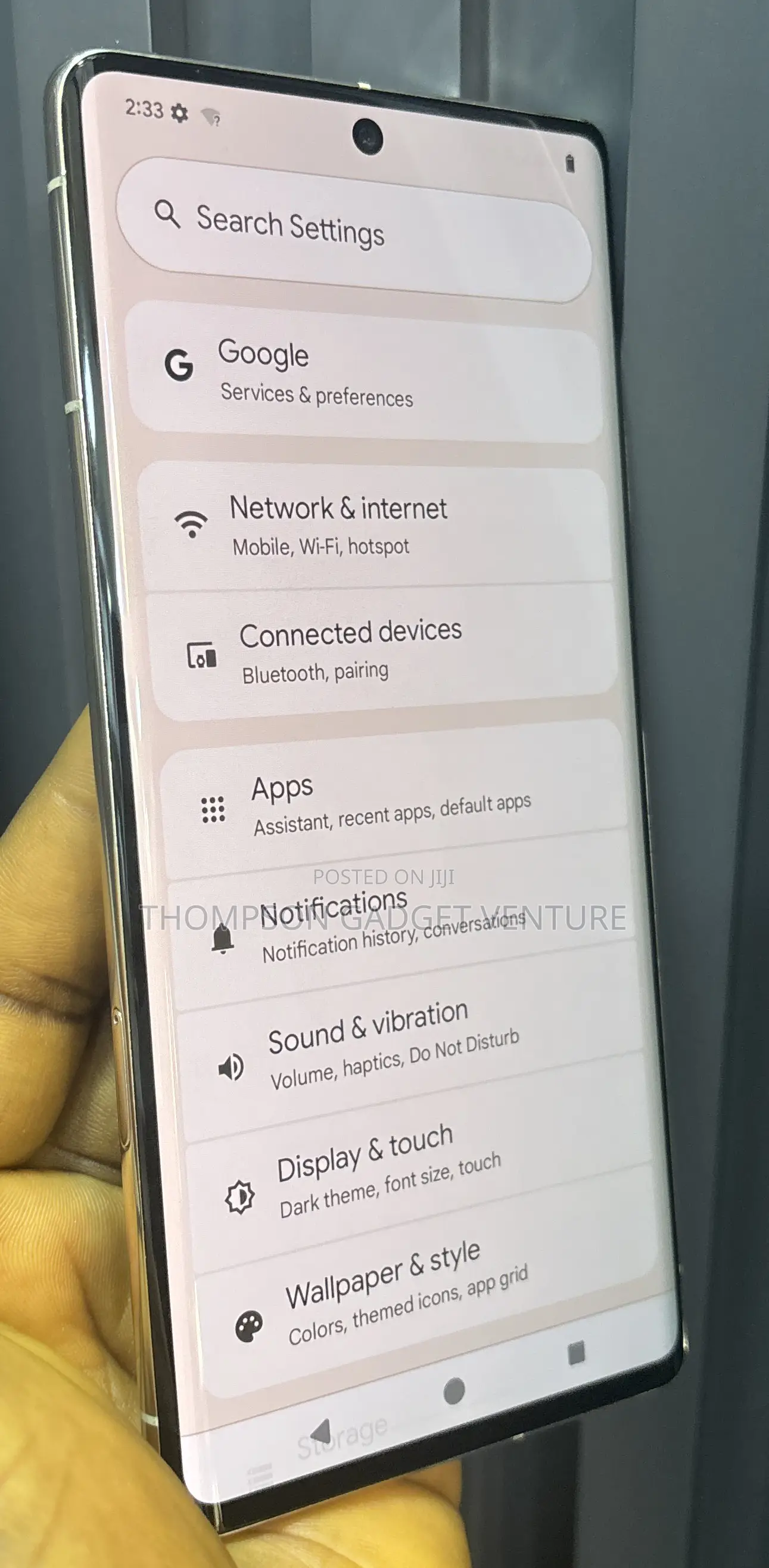 Google Pixel 7 Pro 128 GB Gray