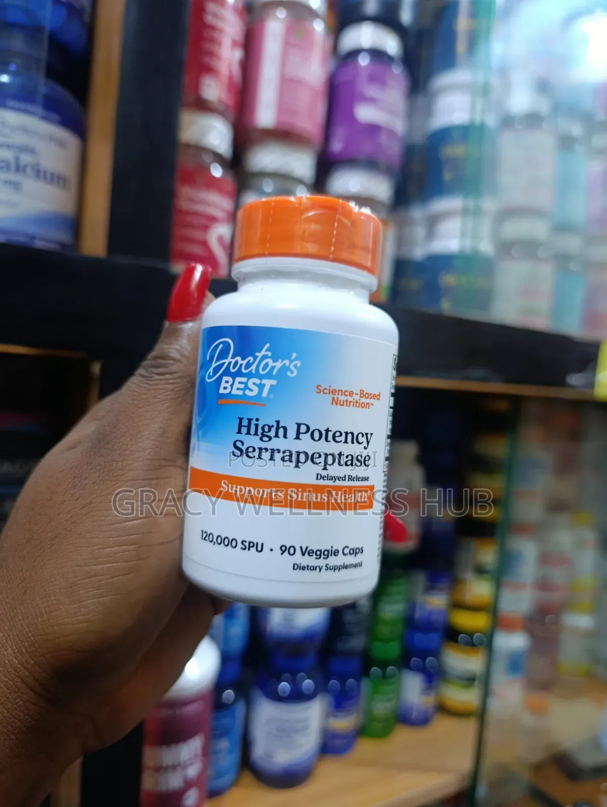 Doctor's Best Serrapeptase 120,000spu