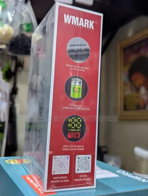 Wmark Ng-1001 Magic Taper Professional Cordless Hair Clipper.