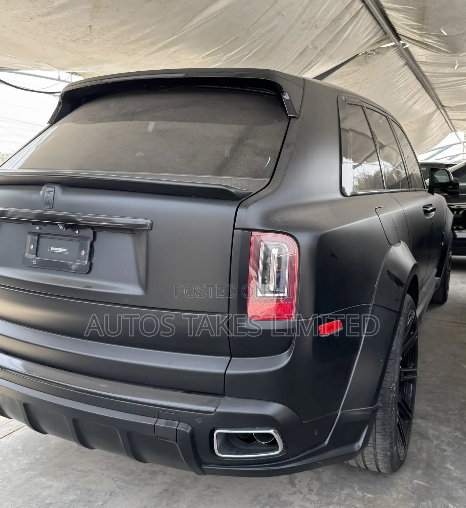 Rolls-Royce Cullinan Base 2019 Black