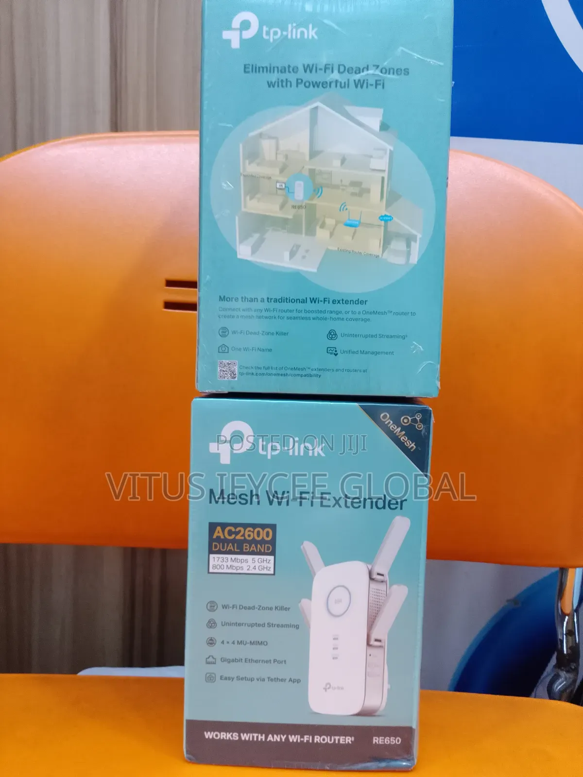 Tp-Link Ac2600 Mesh Extender Dual Band Re650 Wifi