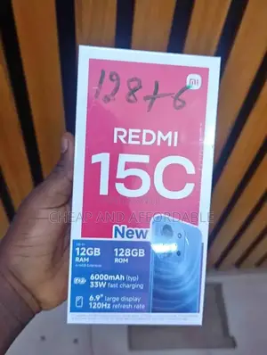 New Xiaomi Redmi 15C 4G 128 GB Blue