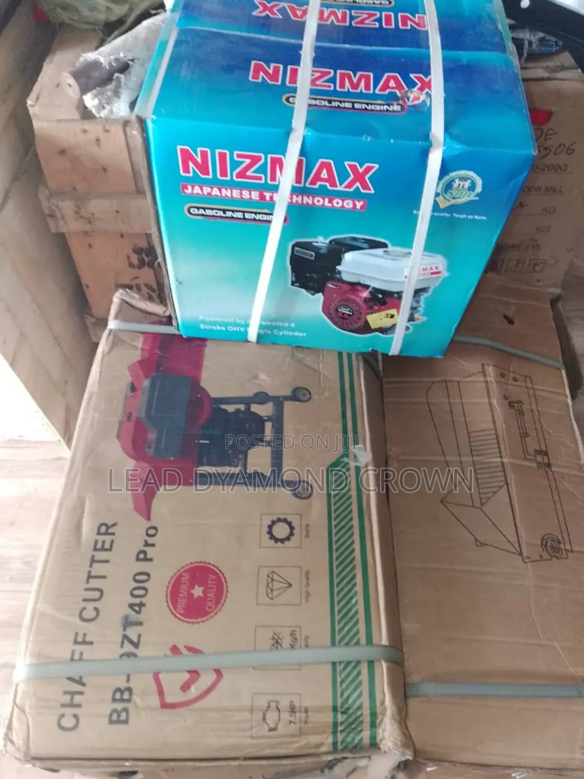 Chaff Cutter Machine With Conveyor