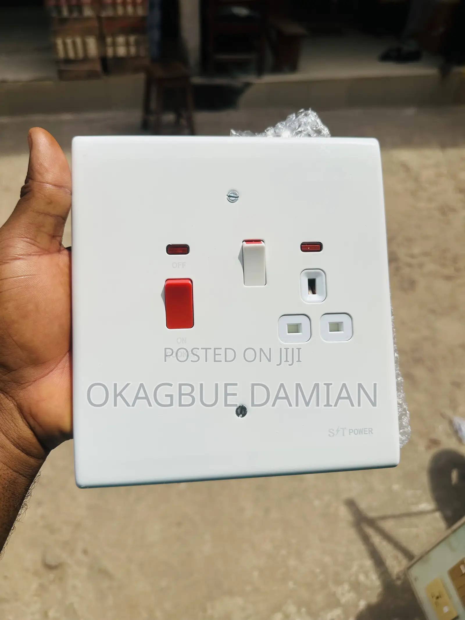 6 By 6 Cooker Unit Mounted Electrical Switch