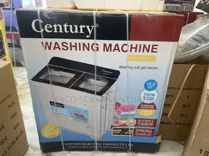 Century 10.2kg Twin Tub Washing Machine With 6kg Spin Dryer