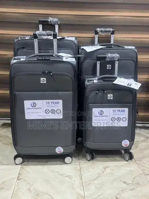 Unique Set of Fabric Luggage